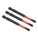 Sealey Premier TRX-Star* Impact Power Tool Bits T27 x 75mm 3pc
