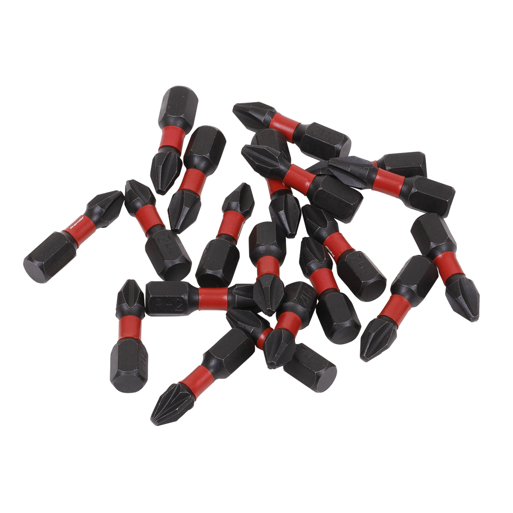 Premier Phillips Impact Power Tool Bits #2 x 25mm 20pc