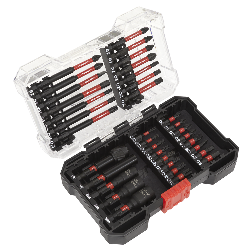 Sealey Premier Impact Grade Power Tool Bit Set 35pc