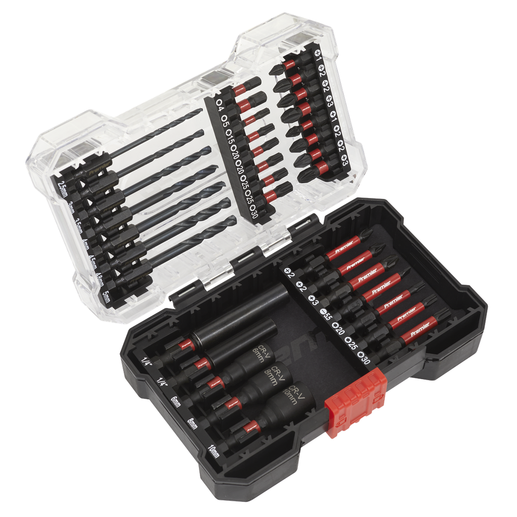 Sealey Impact Grade Power Tool Bit Set 35pc