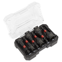 Sealey Premier Impact Grade Nut Driver Set 6pc