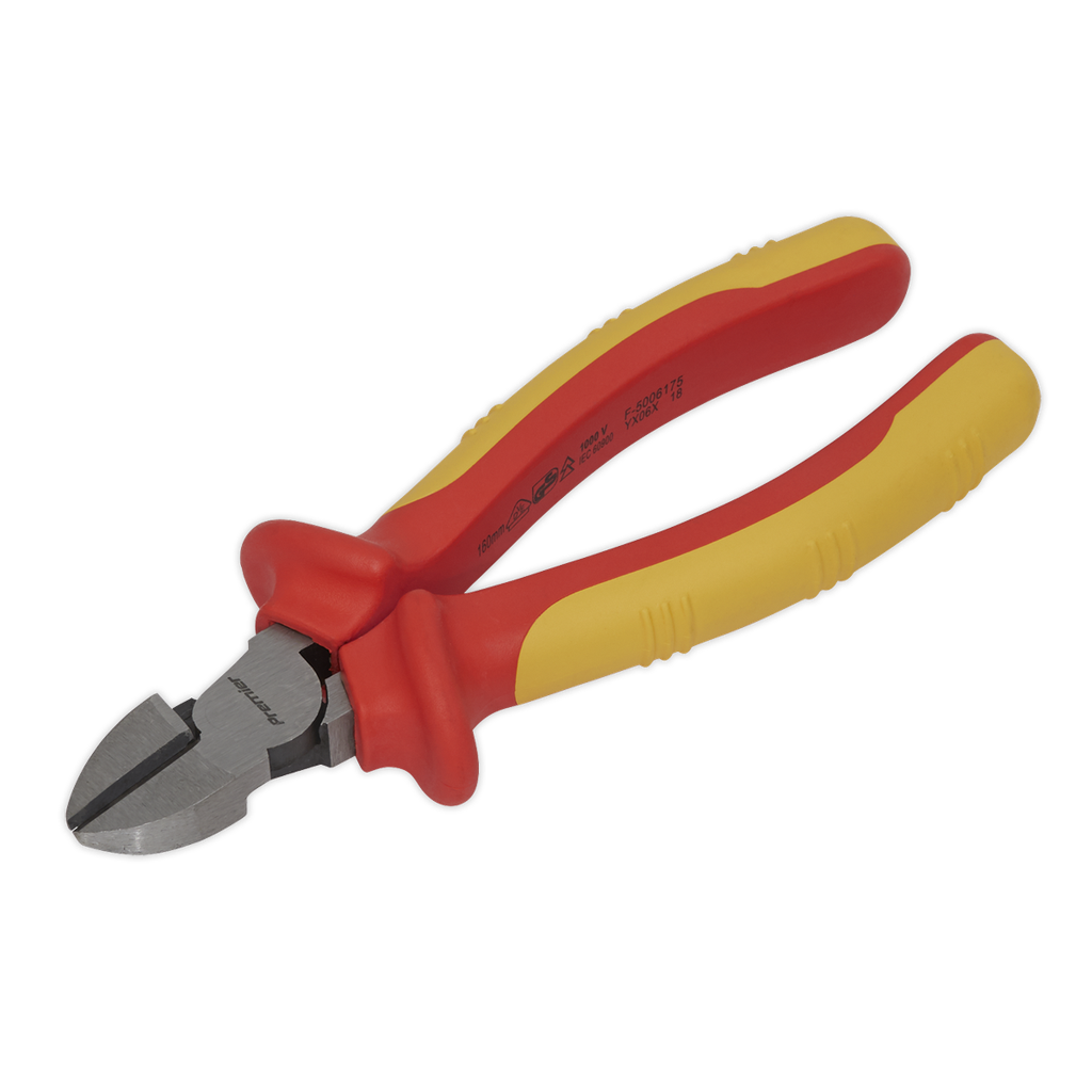 Sealey Premier Side Cutters 160mm - VDE Approved