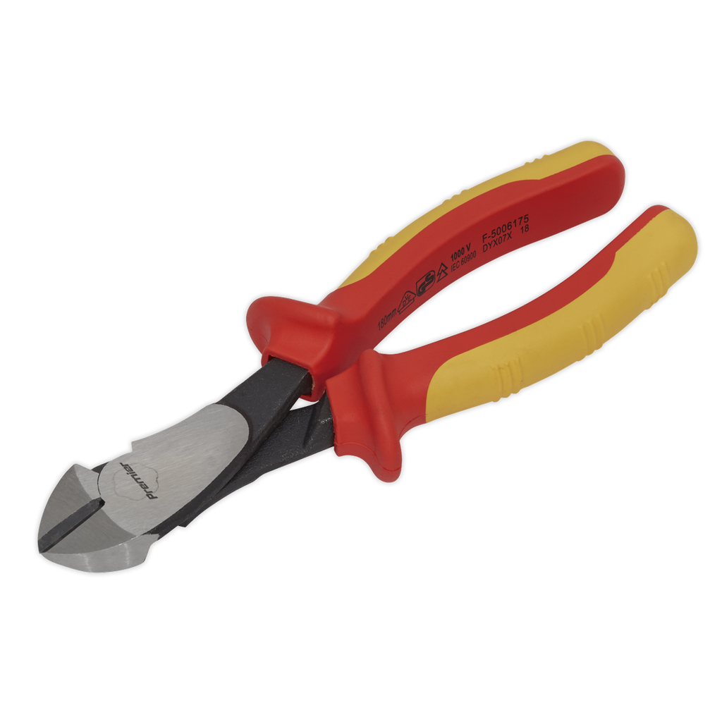 Premier Side Cutters Heavy-Duty 180mm - VDE Approved
