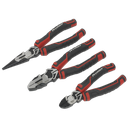Sealey Premier High Leverage Plier Set 3pc