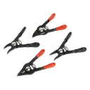 Sealey Premier Mini Circlip Pliers Set 4pc
