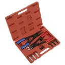Sealey Premier Heavy-Duty Circlip Pliers Set Internal/External 265mm