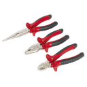 Sealey Premier Pliers Set 3pc
