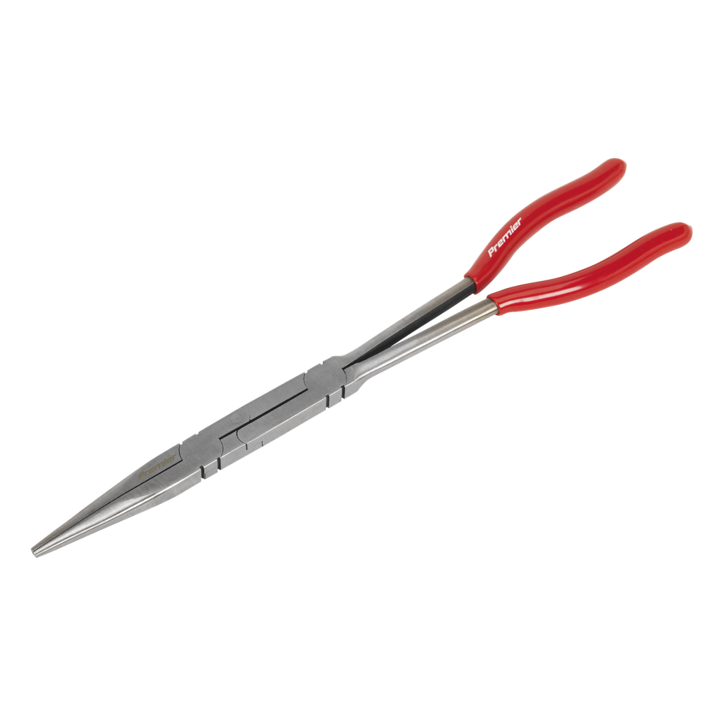 Sealey Premier Needle Nose 45° Double Joint Pliers 335mm