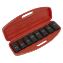 Sealey Premier Deep Impact Socket Set 1"Sq Drive 8pc
