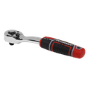 Sealey Premier Offset Ratchet Wrench with Flip Reverse 1/4"Sq Drive