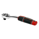 Premier Pear-Head Offset Ratchet Wrench with Flip Reverse 3/8"Sq Drive