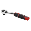 Premier Pear-Head Offset Ratchet Wrench with Flip Reverse 1/2"Sq Drive