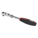 Premier Platinum Locking Flexi-Head Extendable Ratchet Wrench 3/8"Sq Drive