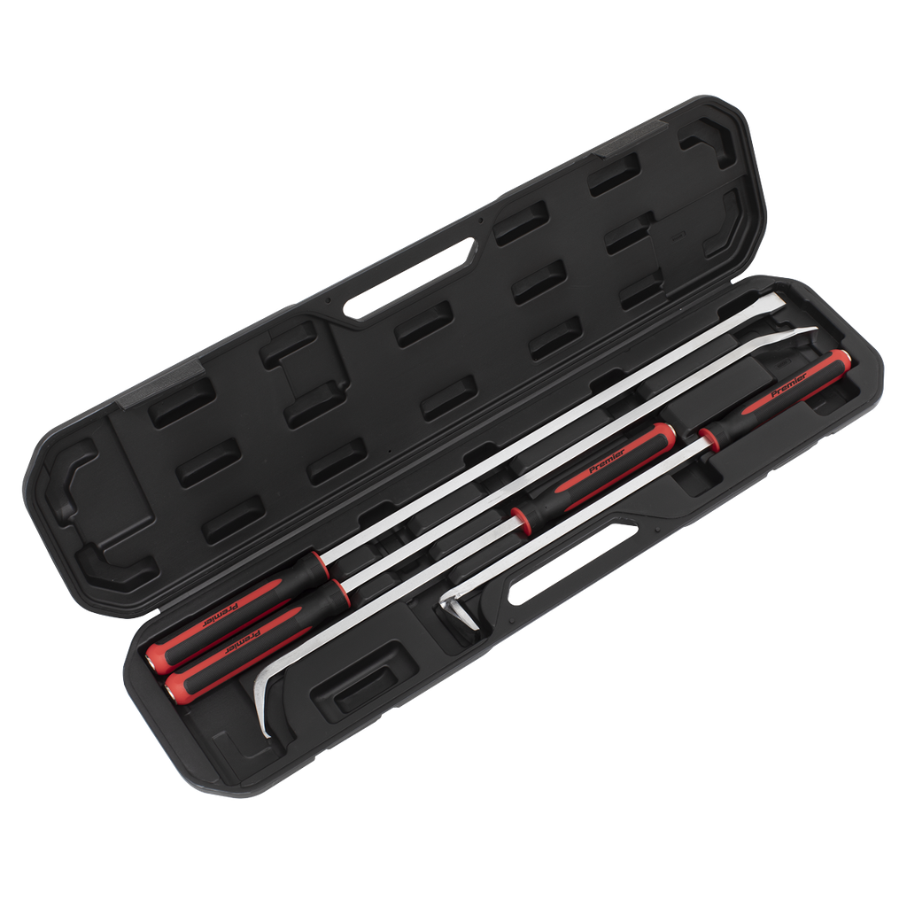 Premier Heavy-Duty Pry Bar Set 4pc