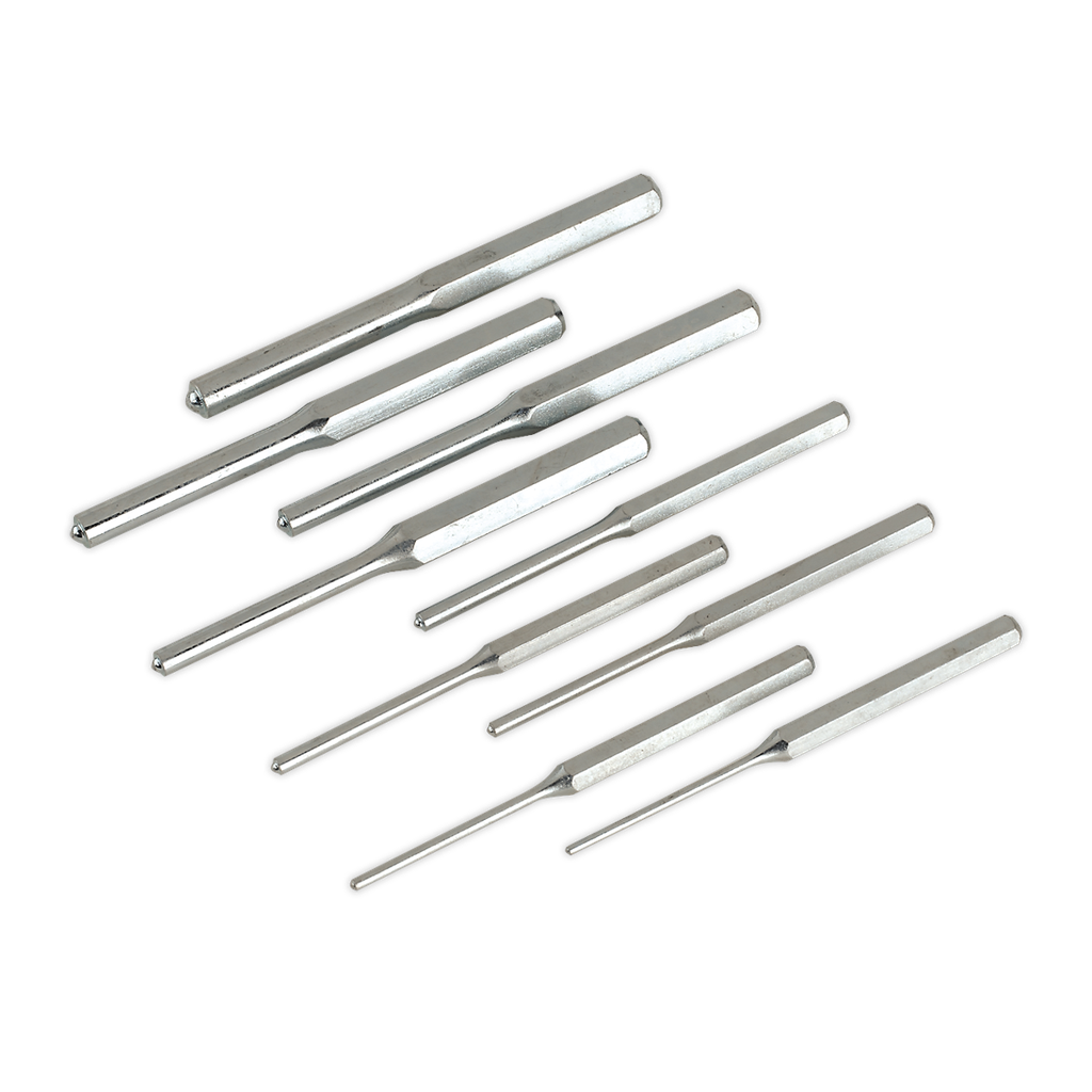 Sealey Premier Imperial Roll Pin Punch Set 1/8-1/2" 9pc