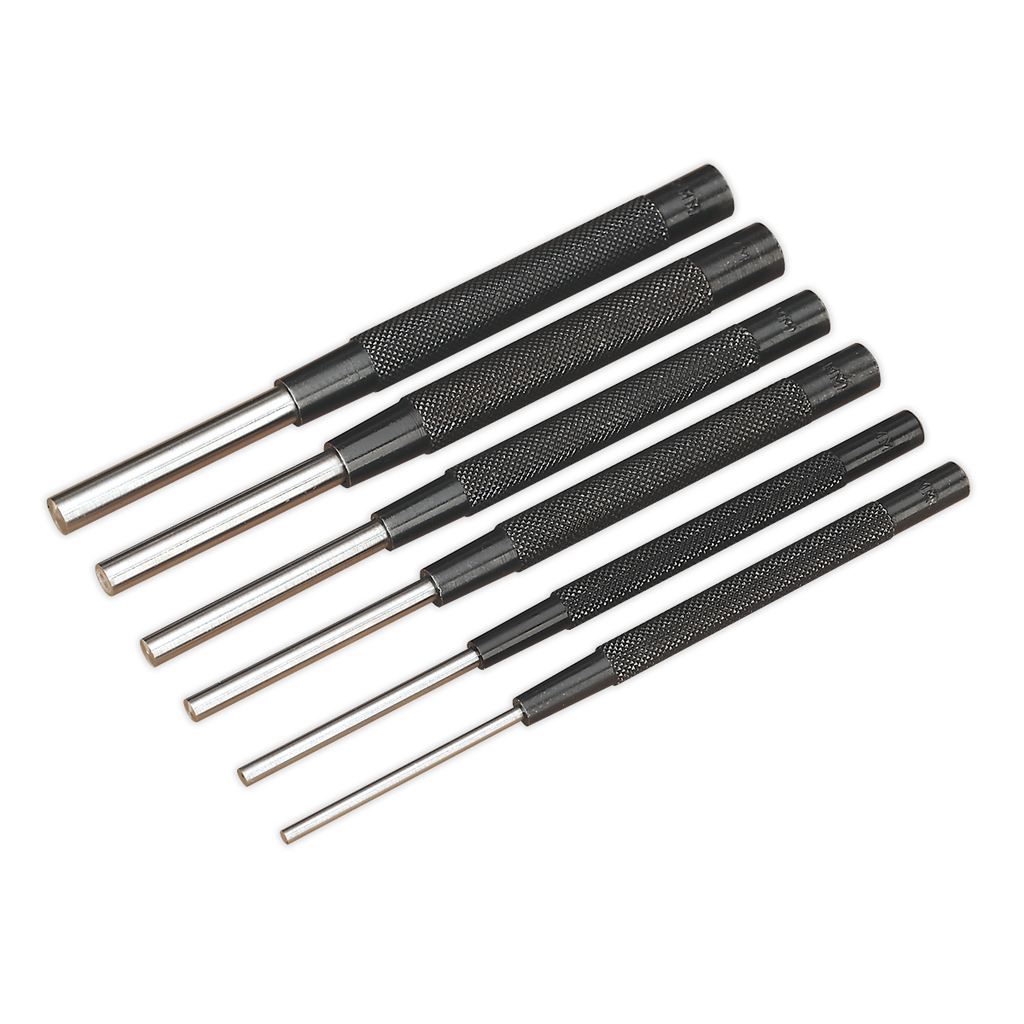 Sealey Parallel Pin Punch Set 6pc