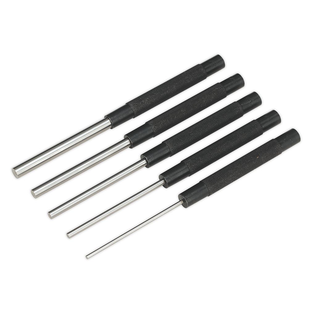 Sealey Imperial Parallel Long Pattern Pin Punch Set 5pc