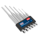 Sealey Premier Parallel Pin Punch Set 6pc