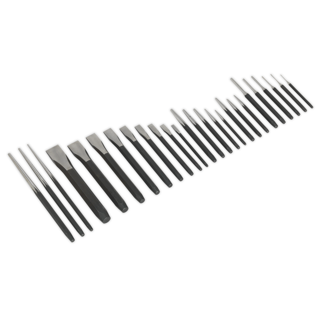 Sealey Premier Punch & Chisel Set 26pc