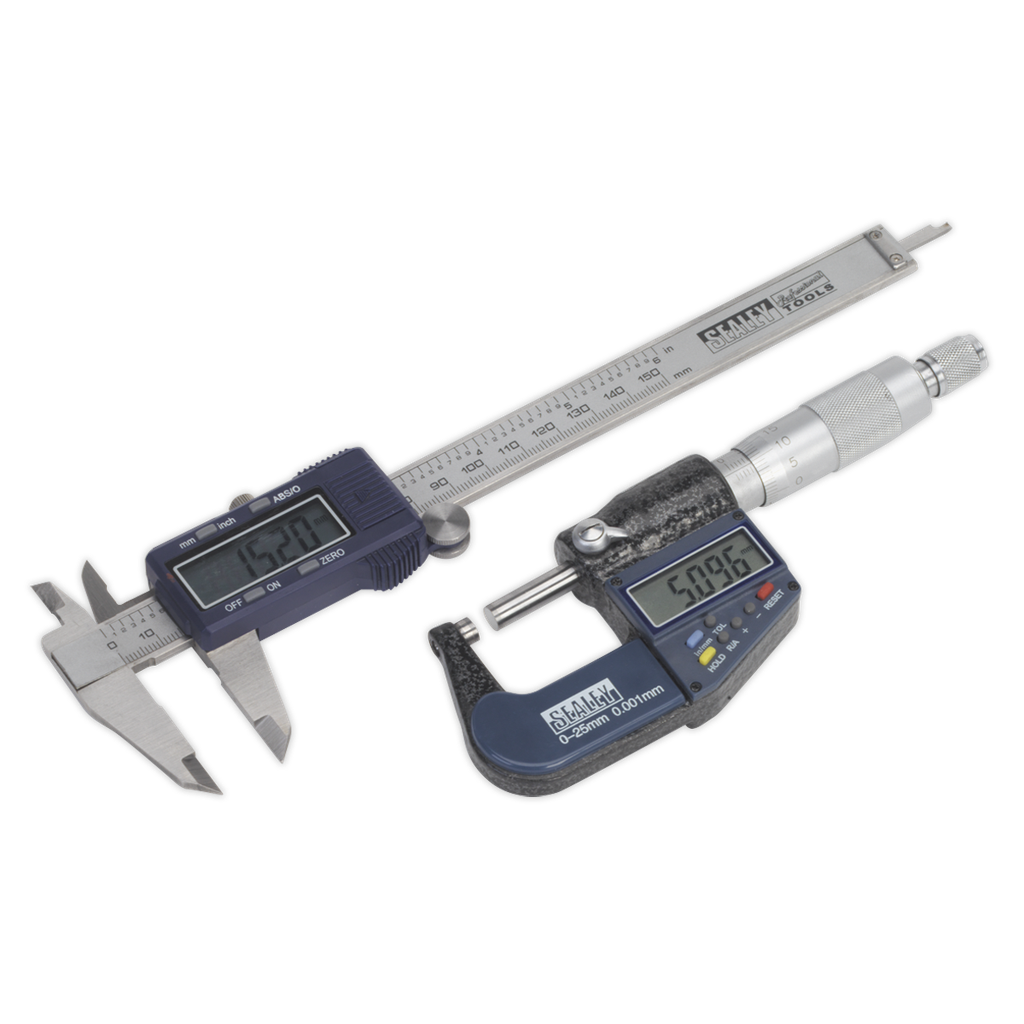 Sealey Digital Measuring Set 2pc