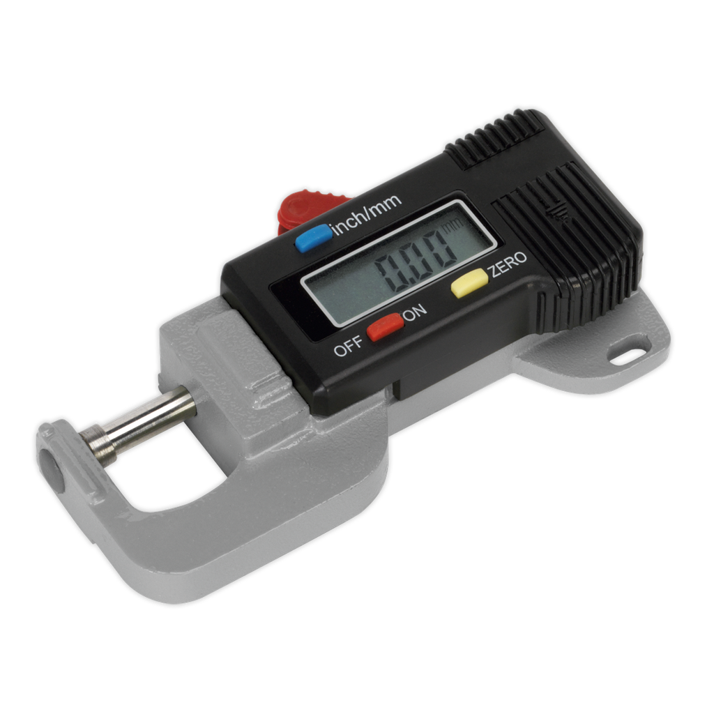Sealey Digital External Micrometer 0-12.7mm(0-0.5")