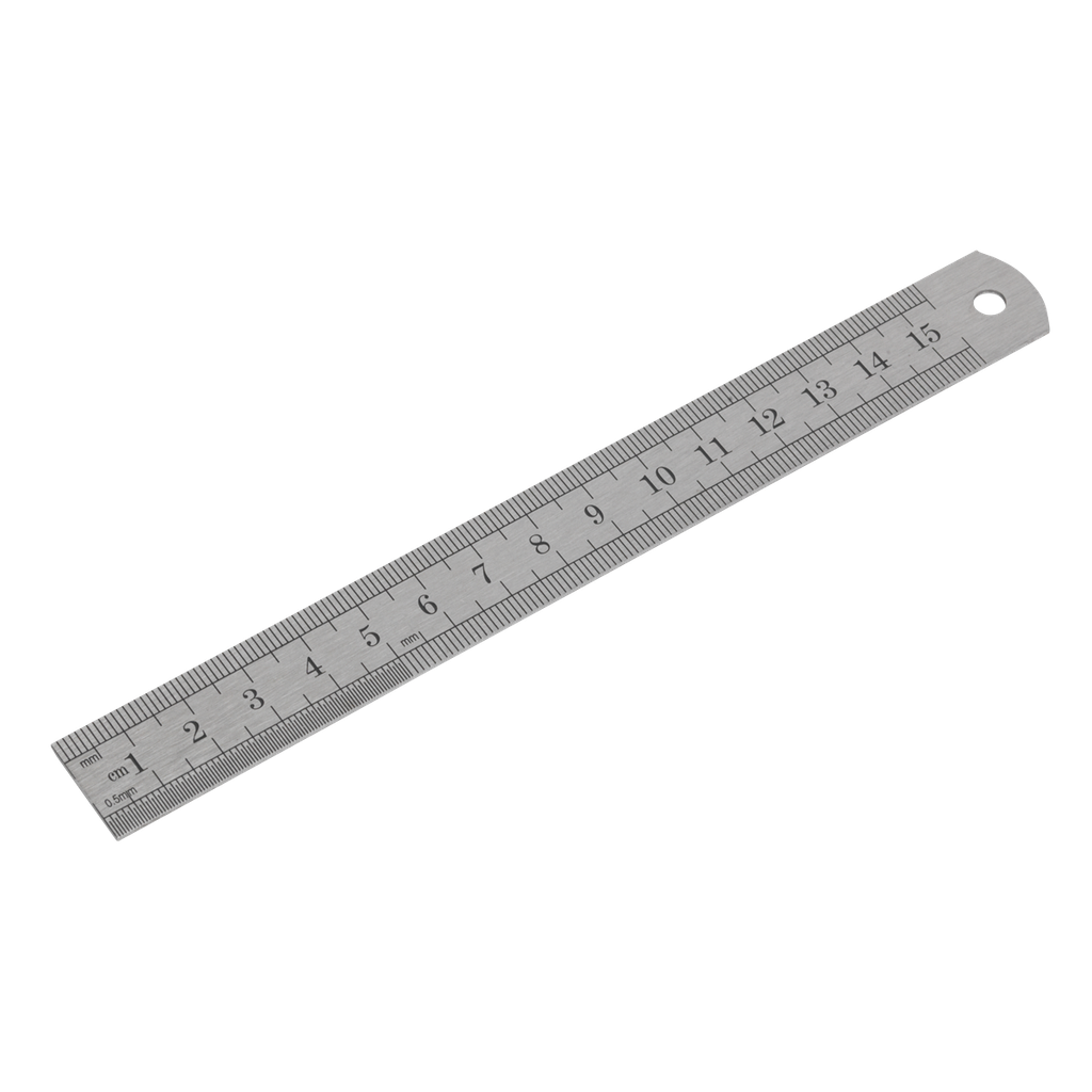 Sealey Stainless Steel Rule 6" (150mm)