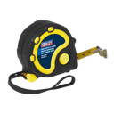 Sealey Metric/Imperial Rubber Tape Measure 5m(16ft) x 19mm