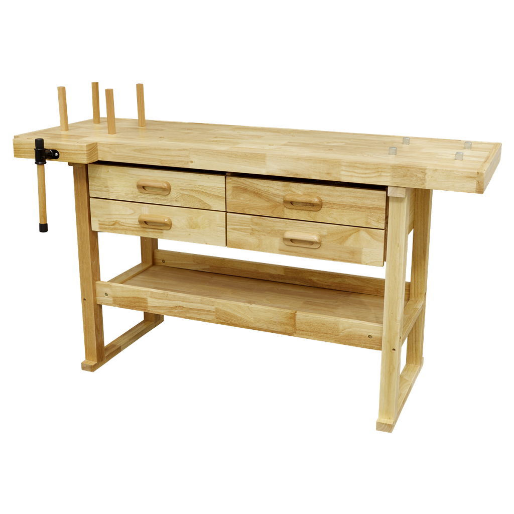 Sealey Woodworking Bench with 4 Drawers