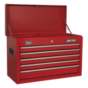 Sealey American PRO® Topchest 5 Drawer - Red