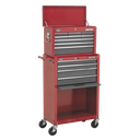 Sealey American PRO® Topchest & Rollcab Combination 13 Drawer - 