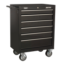 American PRO® Rollcab 6 Drawer - Black