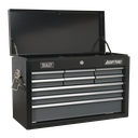 Sealey American PRO® Topchest 9 Drawer - Black/Grey
