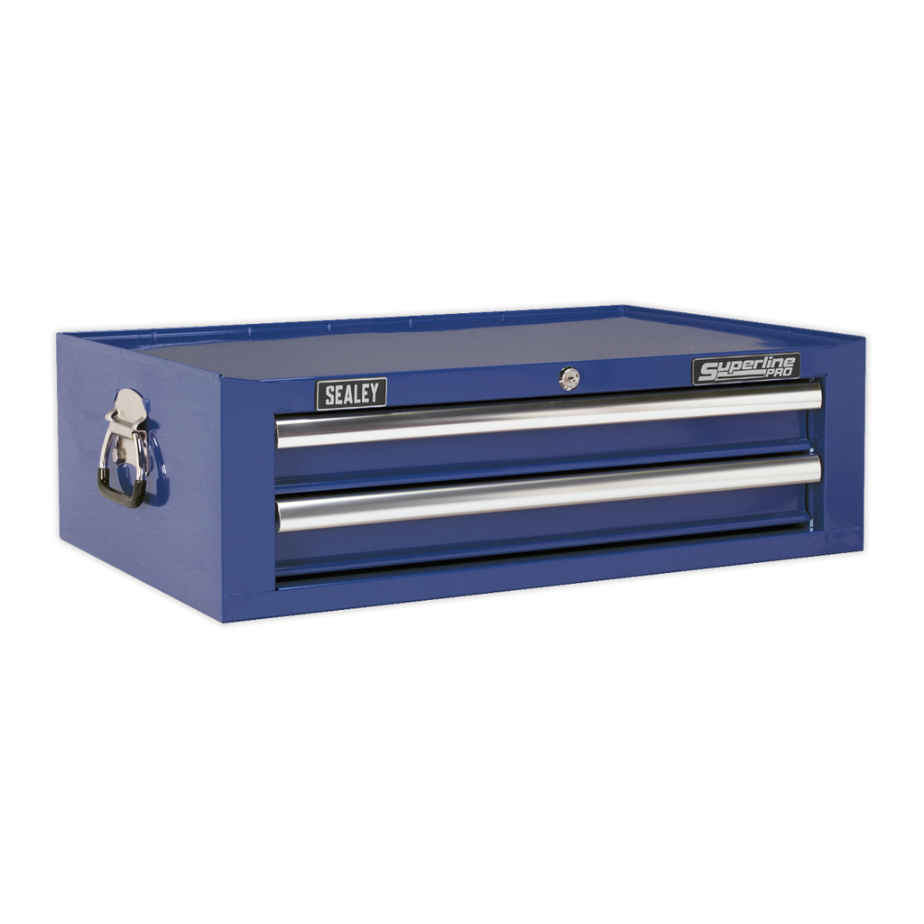 Superline PRO® Mid-Box Tool Chest 2 Drawer - Blue