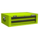 Sealey Superline PRO® Mid-Box Tool Chest 2 Drawer - Green/Black