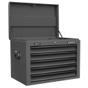 Sealey Superline PRO® Topchest 5 Drawer - Grey/Black