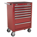Superline PRO® Rollcab 7 Drawer - Red