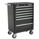 Sealey Superline PRO® Rollcab 7 Drawer - Black
