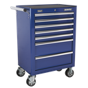 Superline PRO® Rollcab 7 Drawer - Blue