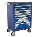 Sealey Superline PRO® Rollcab 7 Drawer & Scotland Graphics Pack