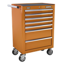 Sealey Superline PRO® Rollcab 7 Drawer - Orange