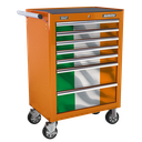 Sealey Superline PRO® Rollcab Kit 7 Drawer & Republic of Ireland Graphics Pack