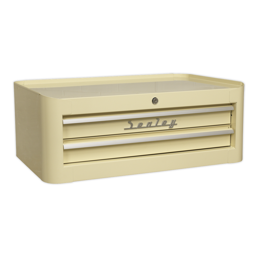 Premier™ Retro Style Mid-Box Tool Chest 2 Drawer