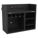 Sealey Superline PRO® Power Tool Storage Rack with Power Strip