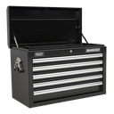 Sealey Superline PRO® Topchest 5 Drawer - Black
