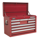 Sealey Superline PRO® Topchest 8 Drawer - Red