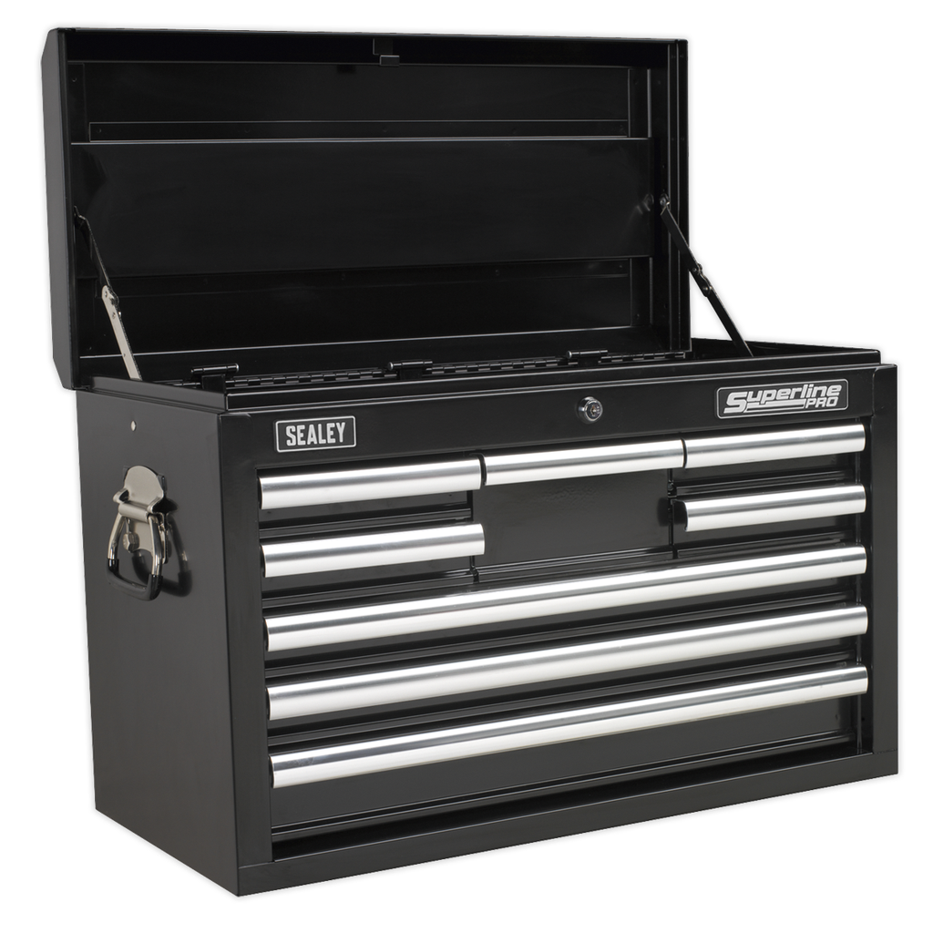Sealey Superline PRO® Topchest 8 Drawer - Black