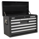 Sealey Superline PRO® Topchest 8 Drawer - Black