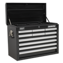 Sealey Superline PRO® Topchest 10 Drawer - Black