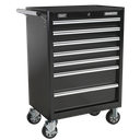 Superline PRO® Rollcab 7 Drawer - Black