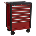 Superline PRO® Rollcab 7 Drawer - Red